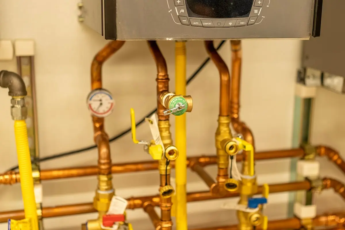 Licensed technician providing Backflow Prevention for a homeowner in Creston